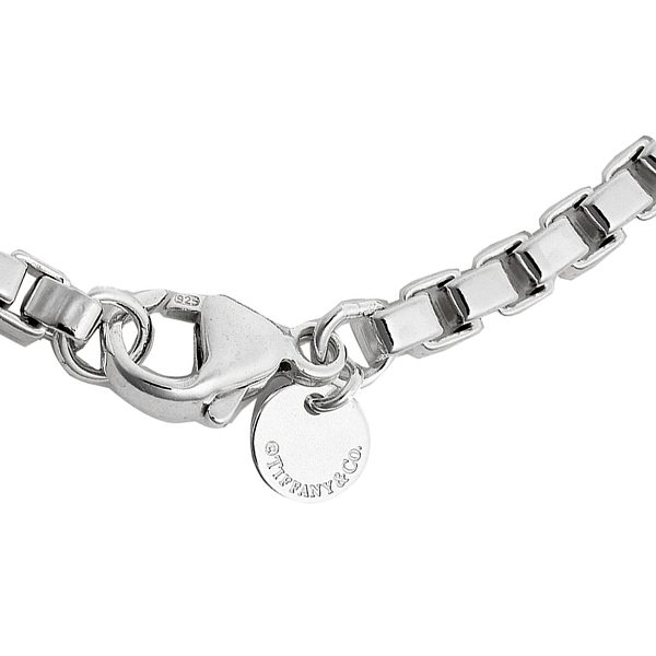 tf abtf00408l 1 Tiffany Co Venetian Link Bracelet Sterling Silver 925Link Bracelet Sterling Silver Bracelet