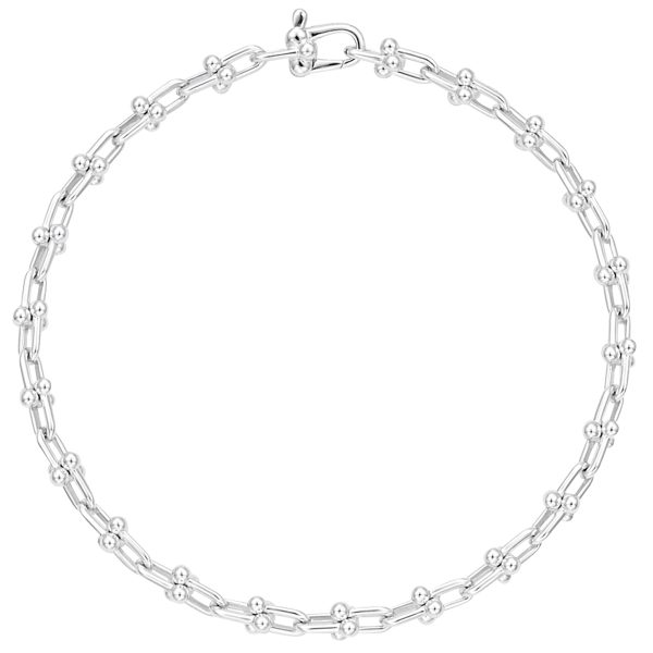 tf abtf00720l Tiffany Co HardWear Micro Chain Silver Link Bracelet