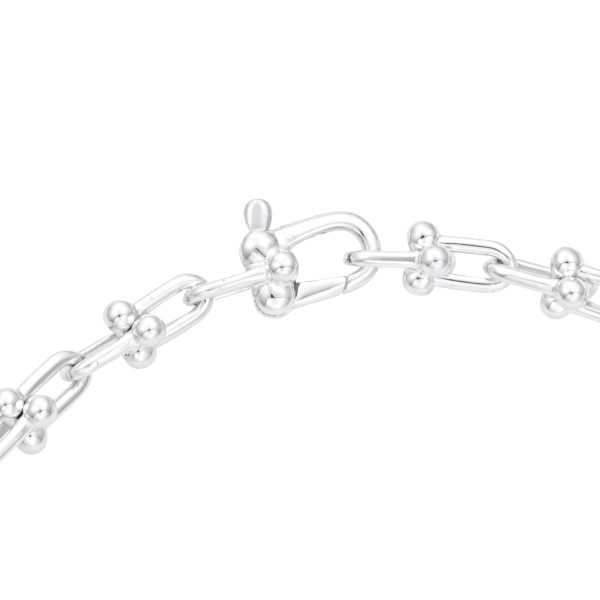 tf abtf00720l 1 Tiffany Co HardWear Micro Chain Silver Link Bracelet