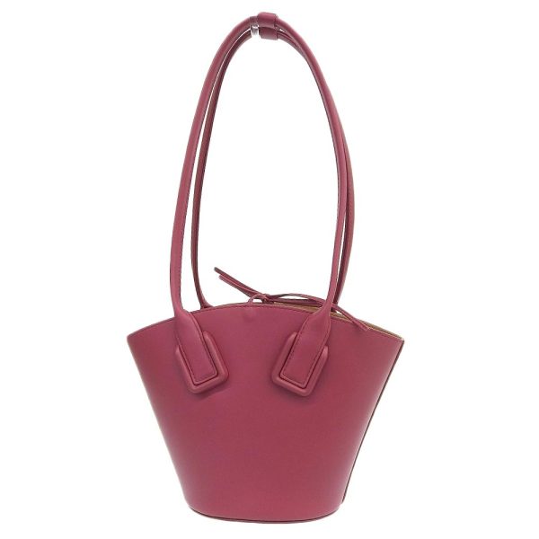 tk22b0318003 2 Bottega Veneta Small Basket Rare Tote Bag Red