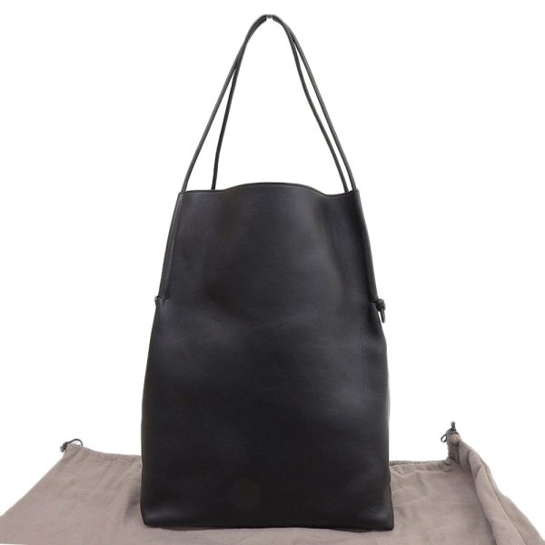 tk22b0409022 1 Bottega Veneta Tote Bag Handbag Simple Nappa Rare Black