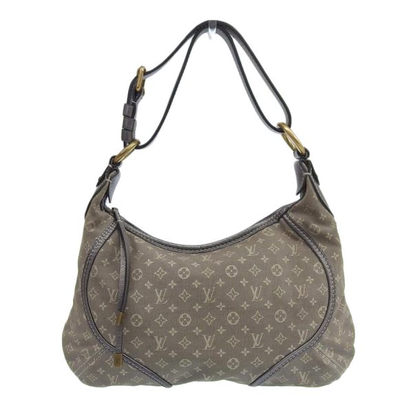 tk24b0219008 1 Louis Vuitton M95620 Monogram Minilan Manon PM Shoulder Bag Gray Platine