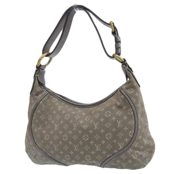 tk24b0219008 2 Louis Vuitton M95620 Monogram Minilan Manon PM Shoulder Bag Gray Platine