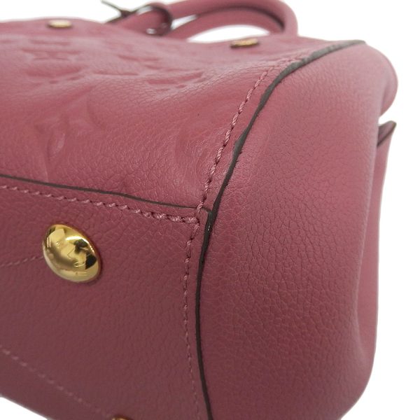 tkh22b0513005 4 Louis Vuitton M43730 Monogram Empreinte Montaigne BB Handbag 2WAY Bag Pink Rose Bruyere