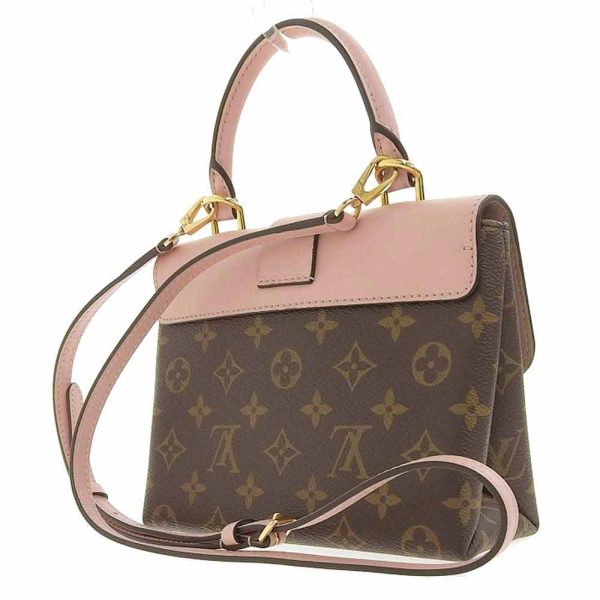 tkh22b0913003 2 Louis Vuitton M44080 Monogram Locky BB 2WAY Bag Handbag Pink Rose Poodle