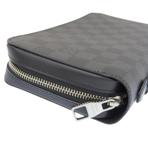 tkh23b1108006 5 Louis Vuitton N41503 Damier Graphite Zippy XL Long Wallet Travel Pouch