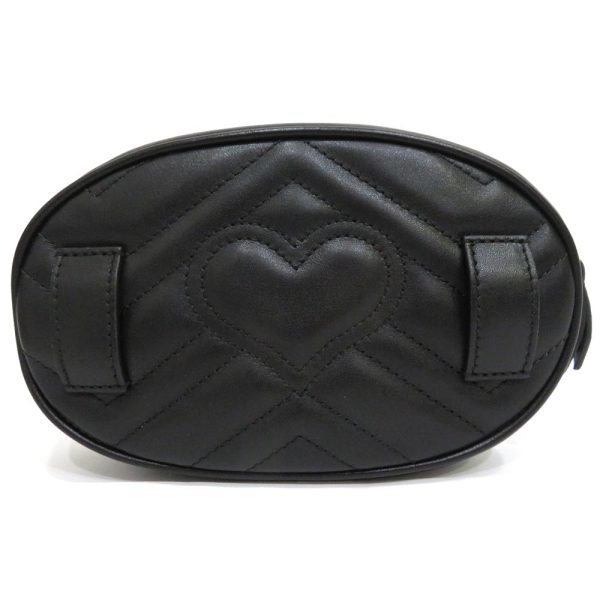 0 gu230319 1 01 Gucci GG Marmont bag body bag belt bag waist bag NS rank black