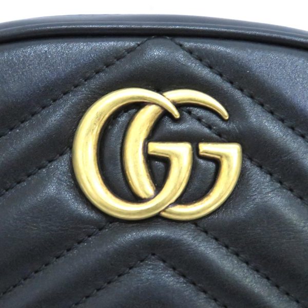 0 gu230319 1 04 Gucci GG Marmont bag body bag belt bag waist bag NS rank black