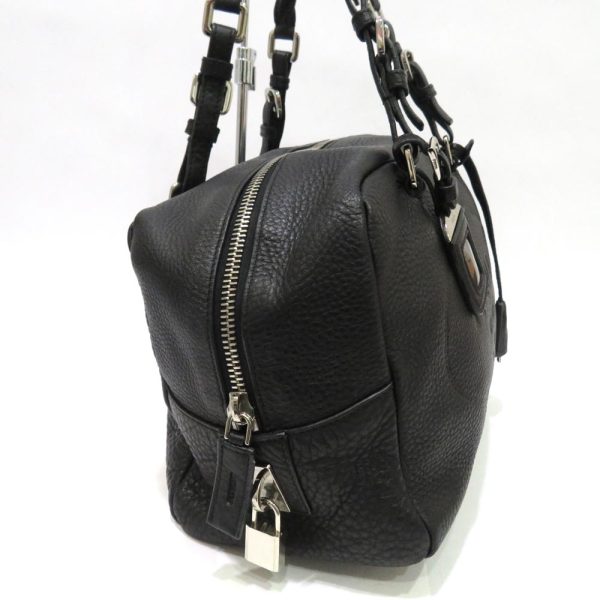 0 pr210928 1 02 Prada Leather Handbag Mini Boston