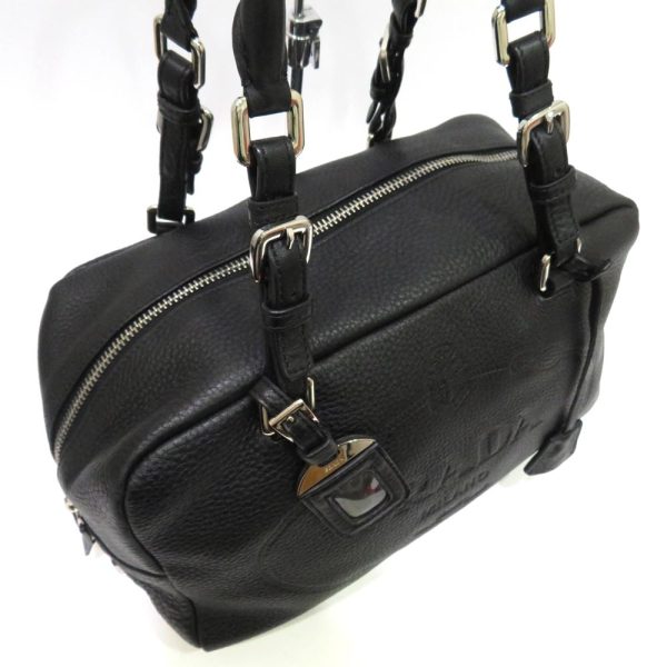 0 pr210928 1 04 Prada Leather Handbag Mini Boston