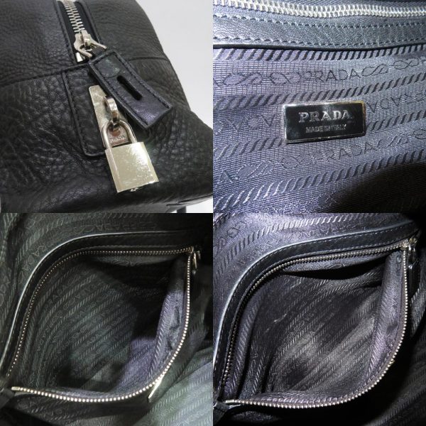 0 pr210928 1 09 Prada Leather Handbag Mini Boston
