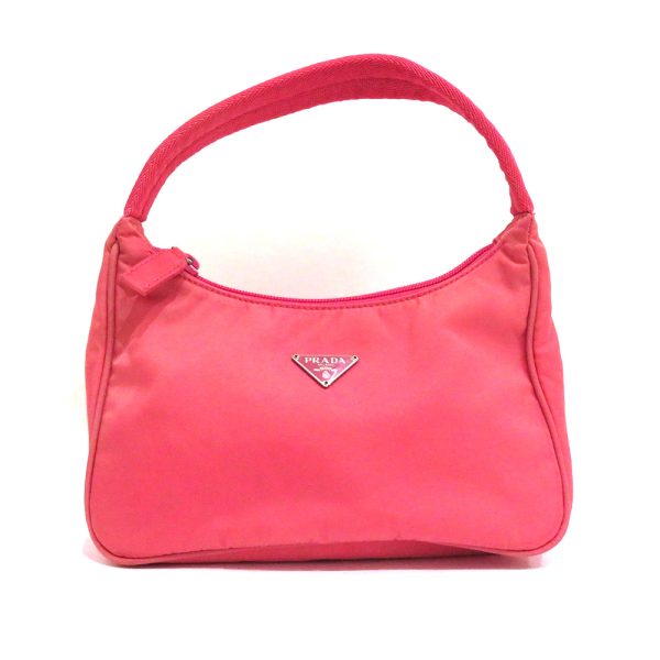 0 pr240328 1t Prada handbag Tessuto Half Moon Triangle logo