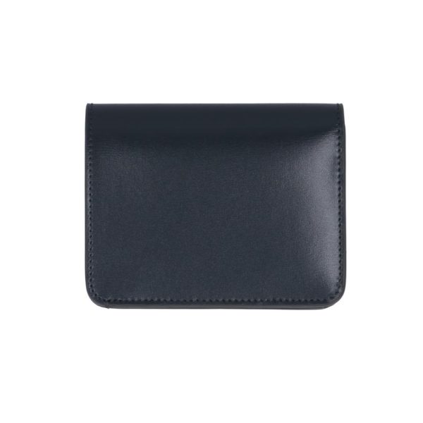 00661 2 Celine Triomphe Compact Wallet Slate Gray