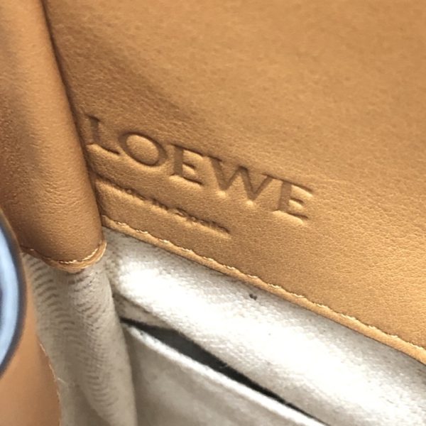 015460s 10 Loewe Hammock DW Medium Drawstring 2way Handbag Shoulder Bag Camel