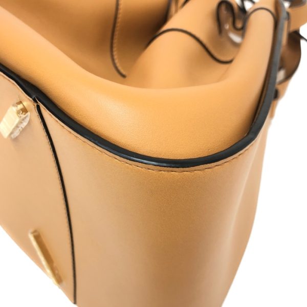 015460s 5 Loewe Hammock DW Medium Drawstring 2way Handbag Shoulder Bag Camel