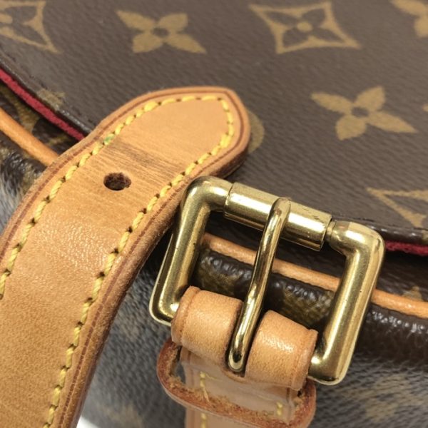 015542s 6 Louis Vuitton Tambourine Monogram Shoulder Bag Tan