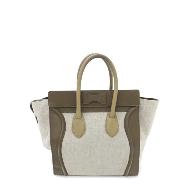 04428 2 Celine Mini Luggage Shopper Bag