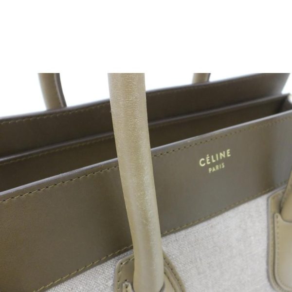 04428 7 Celine Mini Luggage Shopper Bag