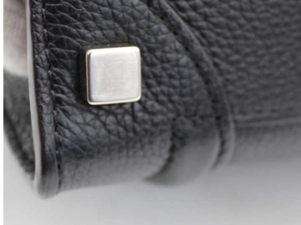 0856 Celine Luggage Micro Leather Tote Bag Elegant Stylish Bag Black