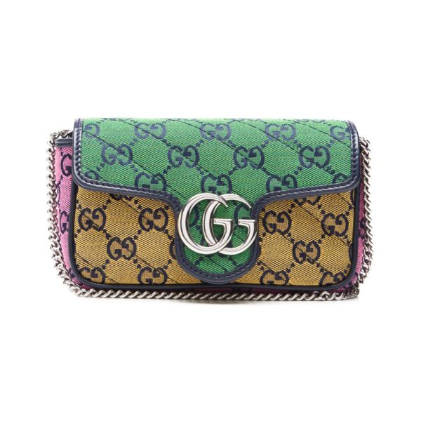 1 Gucci GG Marmont Leather Mini Bag Multicolor