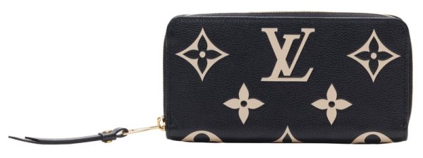 1 Louis Vuitton Monogram Empreinte Long Wallet Noir Tortoiseshell