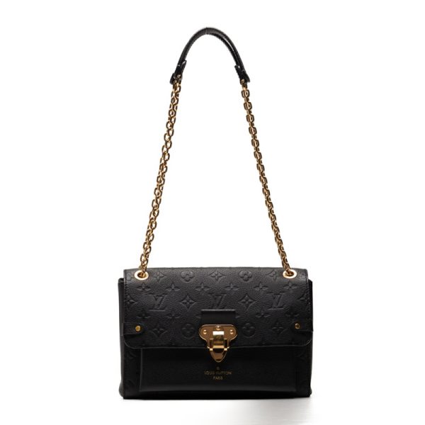 1 Louis Vuitton Portefeuille Vavin BB Monogram Shoulder Bag Black