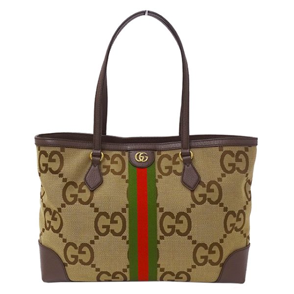 1 Gucci Jumbo GG Tote Bag Off whiteBrown