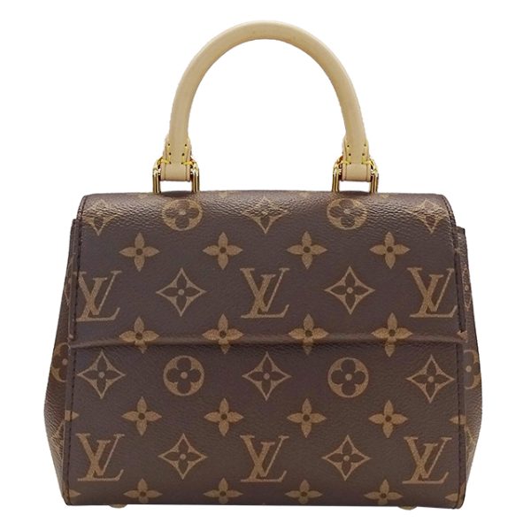 1 Louis Vuitton Cluny Mini Monogram Canvas Shoulder Bag Brown