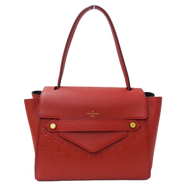 1 Louis Vuitton Trocadero Monogram Handbag Red