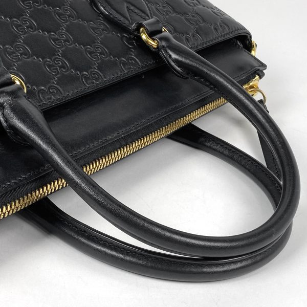 1000060250161 16 Gucci 2way Shoulder Bag Black