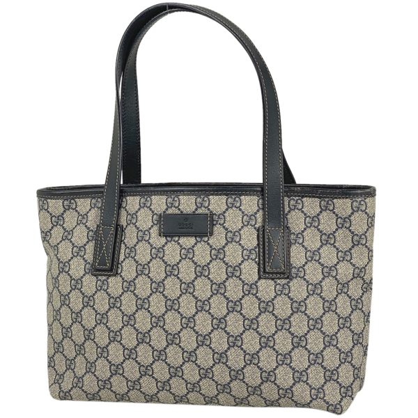 1000064545362 11 Gucci Pattern Shoulder Tote Bag Beige Blue