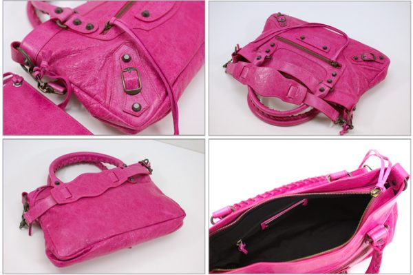 103208566903 Balenciaga The First Editors Bag Handbag Fuchsia Pink
