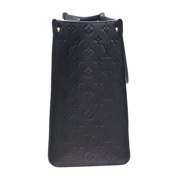 1162 3 Louis Vuitton On the Go MM Leather Shoulder bag Black