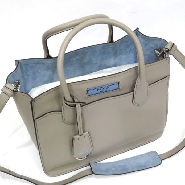 12 pr230408 1 04 Prada City Leather Dual Bag 2WAY Bag