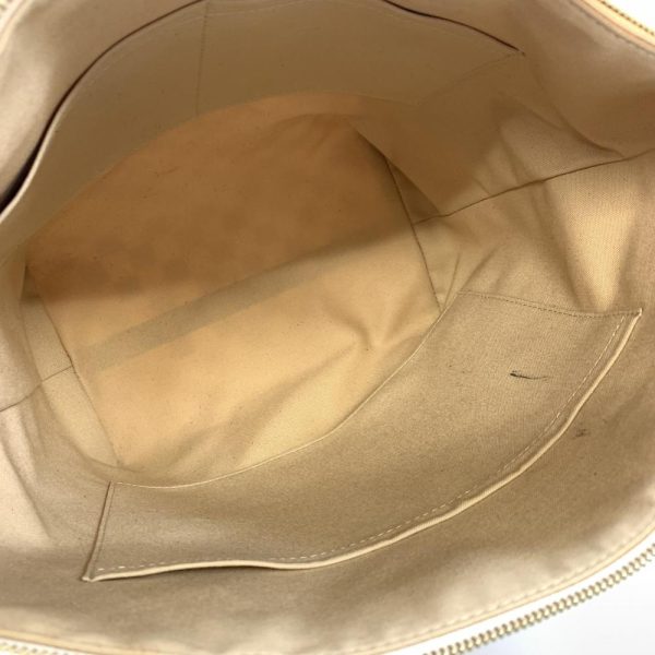 1240001032777 8 Louis Vuitton Totally MM Damier Azur Tote Bag Shoulder Bag Gray White