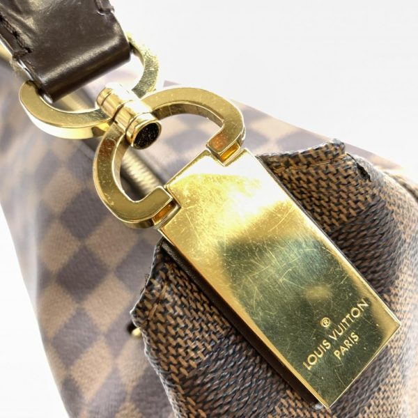 1240001036249 7 Louis Vuitton Portobello PM Damier Brown Shoulder Bag Zipper Closure