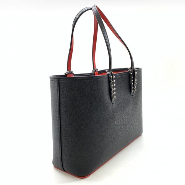 1240001036709 2 Christian Louboutin Cabata Small Tote Bag Leather Black