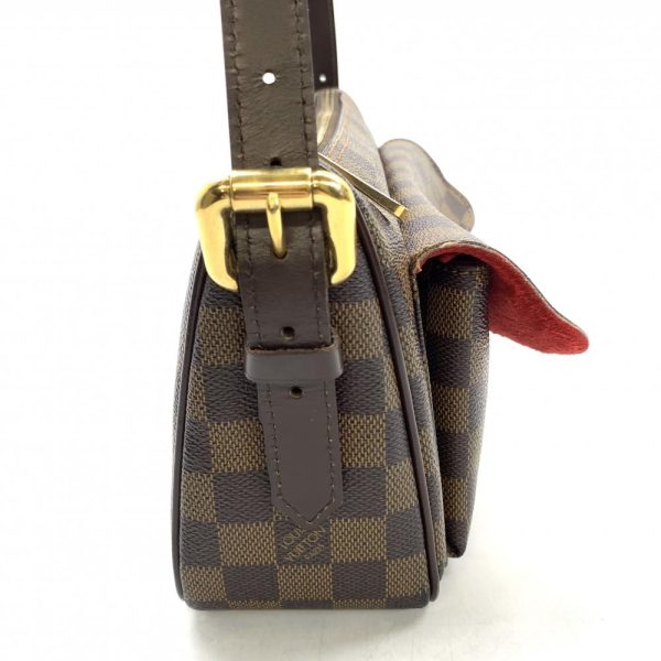 1240001037331 2 Louis Vuitton Ravello GM Damier Brown Shoulder Bag Crossbody