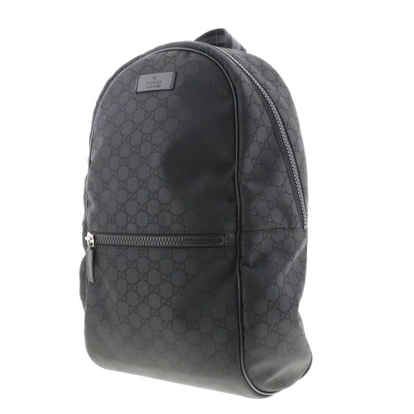 1240004028779 2 Gucci GG Backpack Rucksack Bag Black