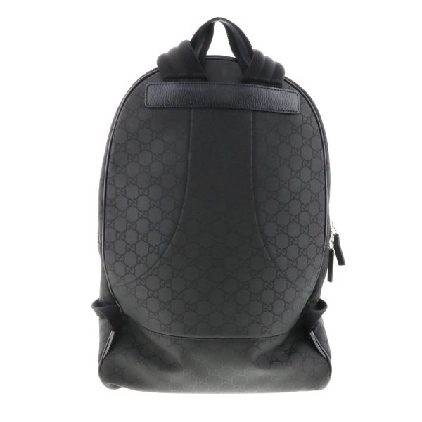 1240004028779 3 Gucci GG Backpack Rucksack Bag Black