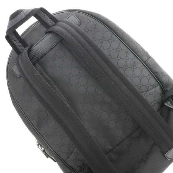 1240004028779 5 Gucci GG Backpack Rucksack Bag Black