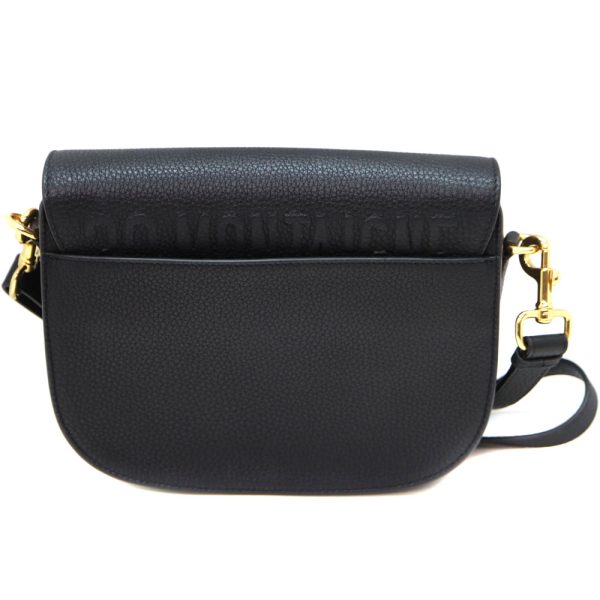 1385 2 Dior Bobby Leather Shoulder Bag Black