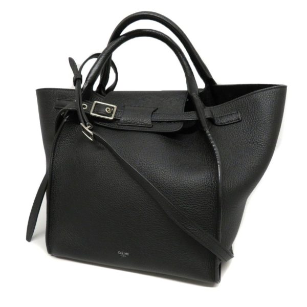 14 Celine Big Bag Small Handbag Tote Bag Leather Simple Black