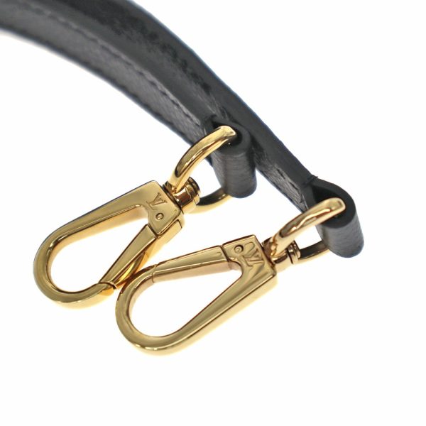 15 Louis Vuitton Petit Palais Pm Handbag Tote 2 Way Shoulder Handbag Leather Calfskin Black