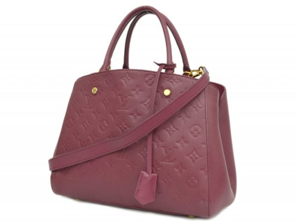 15088137 2 b Louis Vuitton Montaigne Aurore Monogram Empreinte Shoulder Bag Red