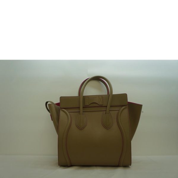 15391 2 Celine Mini Shopper Luggage Bag