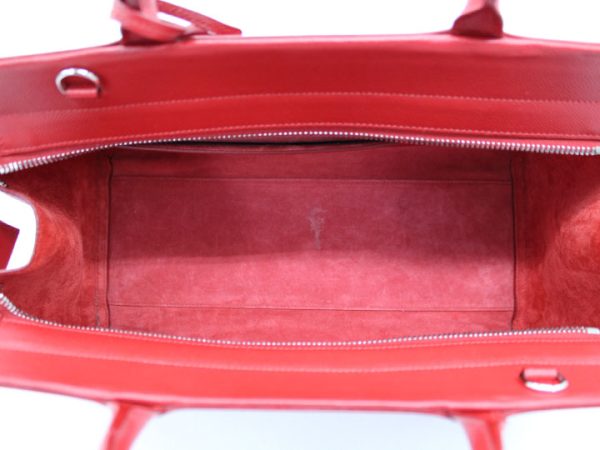 1586 Saint Laurent Paris Cavali Small 2way Handbag Shoulder Red