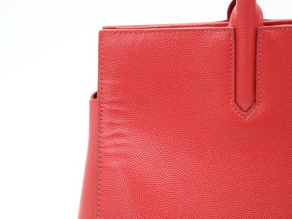 1595 Saint Laurent Paris Cavali Small 2way Handbag Shoulder Red