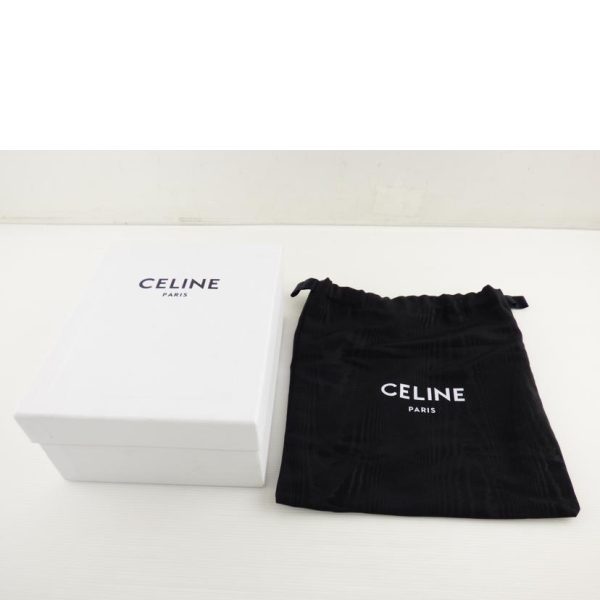 17041 6 Celine Cuir Triomphe Small Box Back Bag