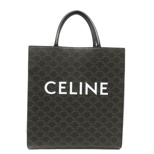 18 Celine Medium Vertical Cabas Leather